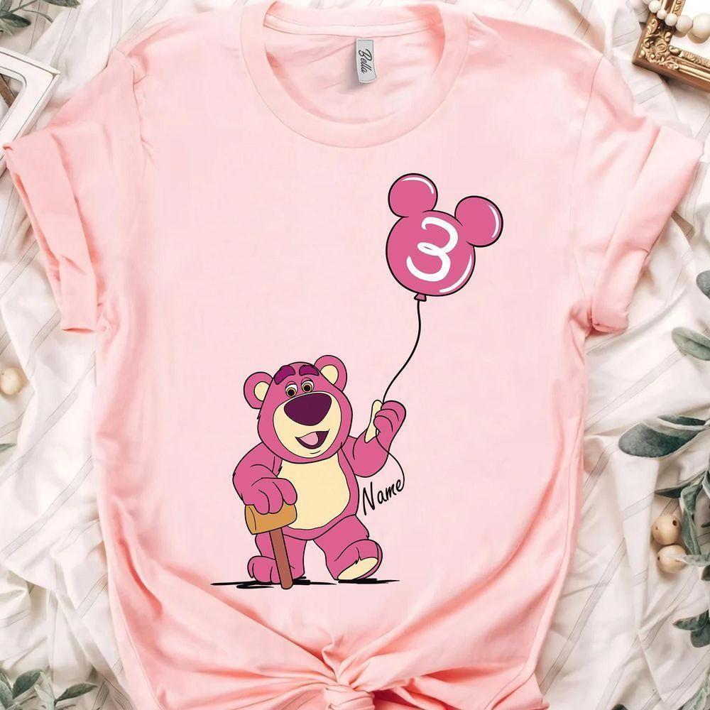 Personalized Disney Toy Story Balloon Birthday Vuitino Shirt